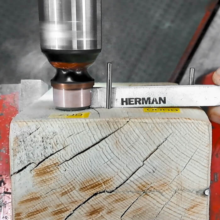 Sada brúsnych kameňov HERMAN QGH-21 Pre motory ˃ 1000W | 2ks v sade