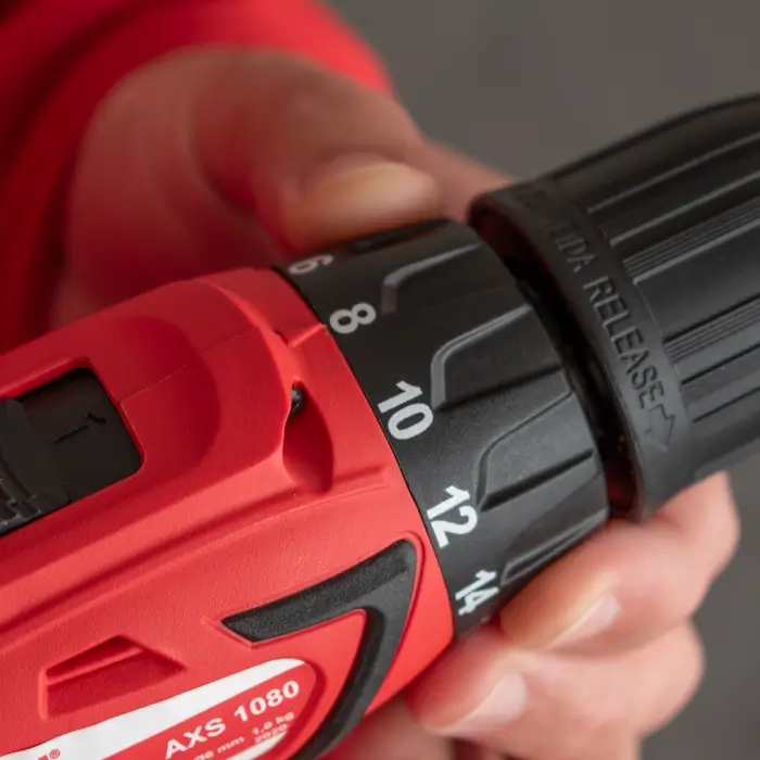 AKCIA! Aku vŕtací skrutkovač HERMAN AXS-1080 | 10,8 V Komplet | Sada vrtákov ZADARMO