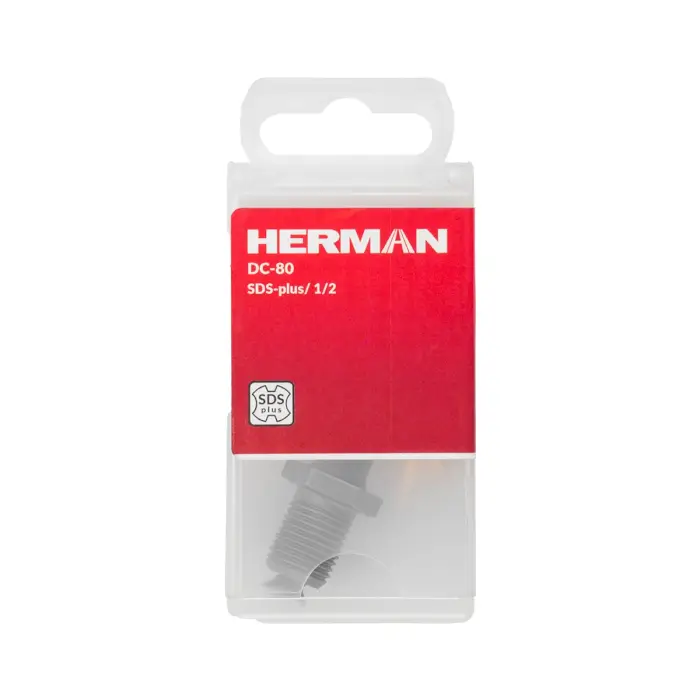 Adaptér SDS-plus / ½ʺ- 20 UNF HERMAN DC-80 Pre vŕtacie kladivá SDS-plus