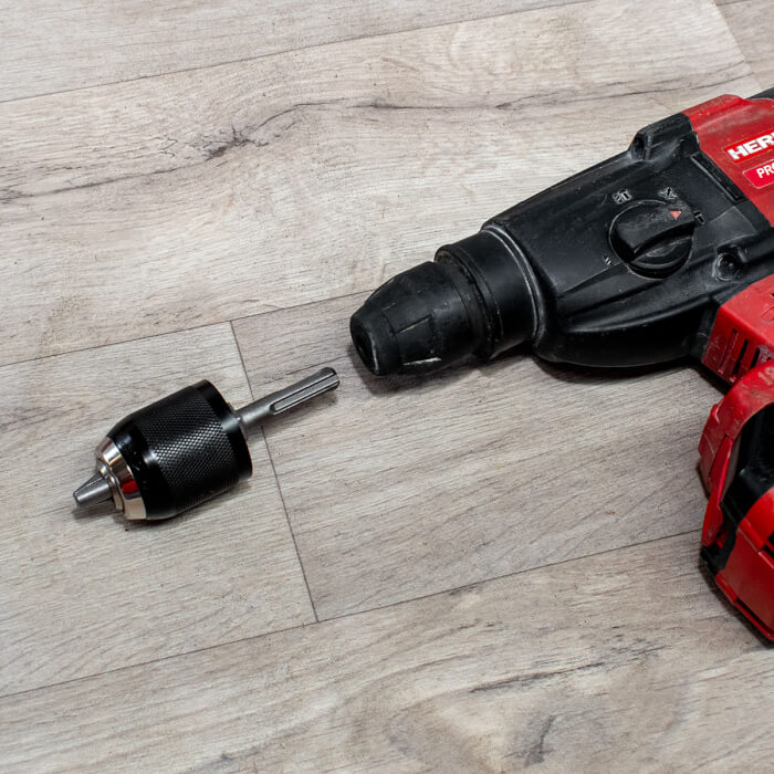 Adaptér SDS-plus / ½ʺ- 20 UNF HERMAN DC-80 Pre vŕtacie kladivá SDS-plus