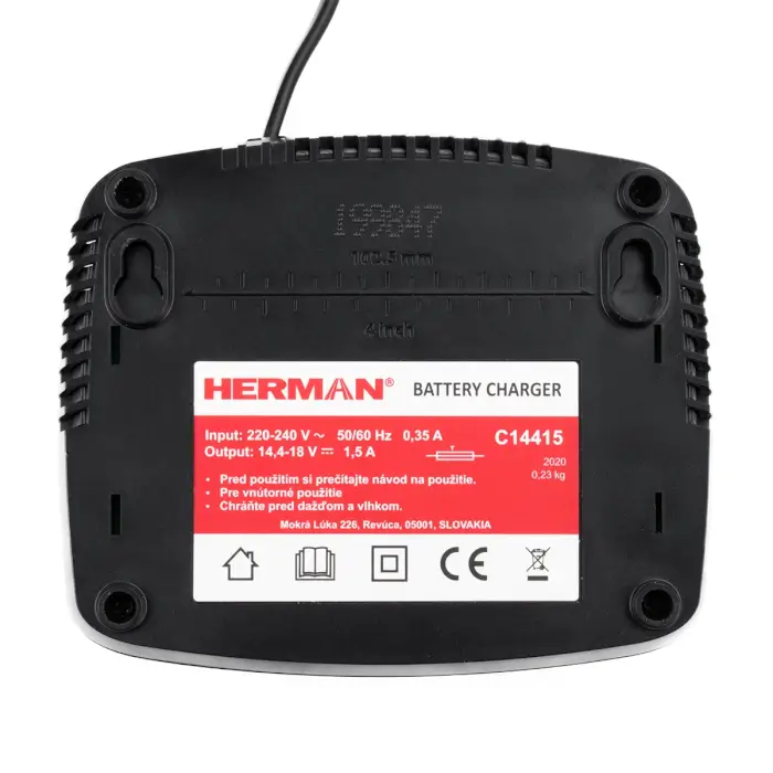 Nabíjačka akumulátorov HERMAN C 14415 14,4V | 18V | 1,5Ah