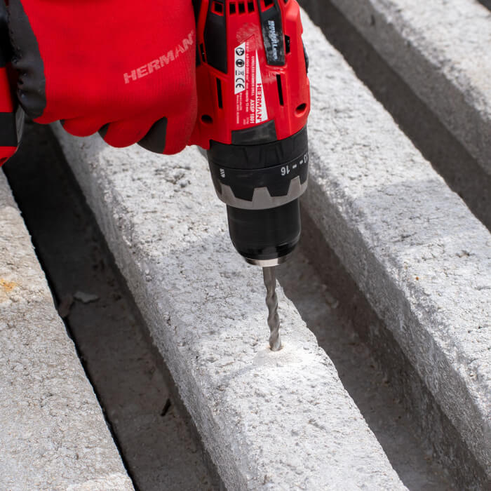Klasický vídiový vrták HERMAN DC-50 Classic Do tehly a muriva
