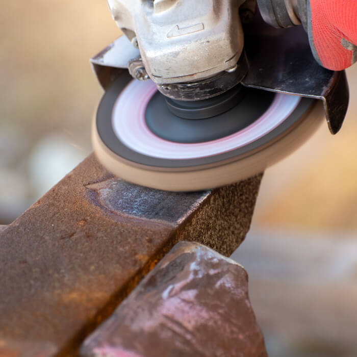 Kombinovaný lamelový kotúč HERMAN LWR-11 Area ZirTex Brúsivo: Zirconia & Non-woven