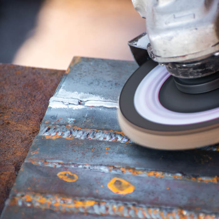 Kombinovaný lamelový kotúč HERMAN LWR-11 Area ZirTex Brúsivo: Zirconia & Non-woven