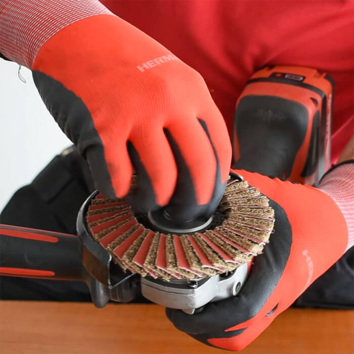 Sada kombinov. lamelových kotúčov HERMAN QL-70 Testovacia sada kotúčov na nerez