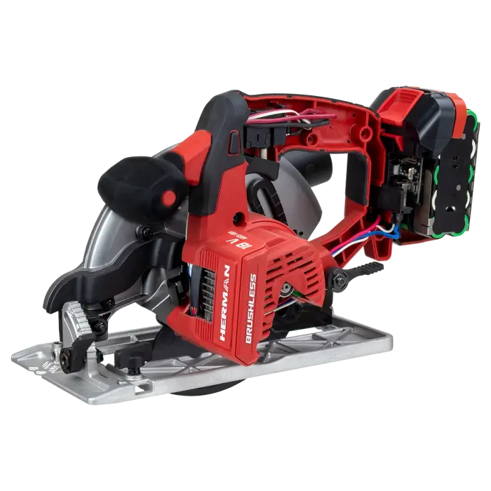 Aku okružná píla HERMAN AXCS-1801 | 18,0 V 5Ah | Komplet | Záruka: 3 roky