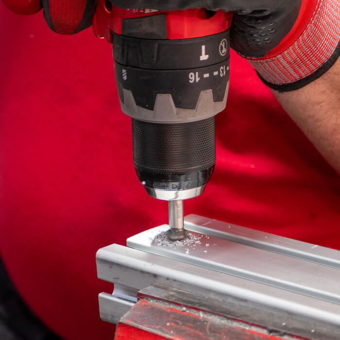 Sada záhlbníkov DIN 335 C HERMAN QDM-70 HSS 6 ks záhlbníkov v sade