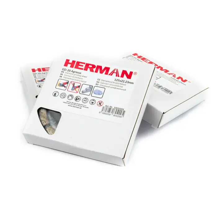Diamantový brúsny kotúč HERMAN GD-20 Agressa Na drsné brúsenie betónu