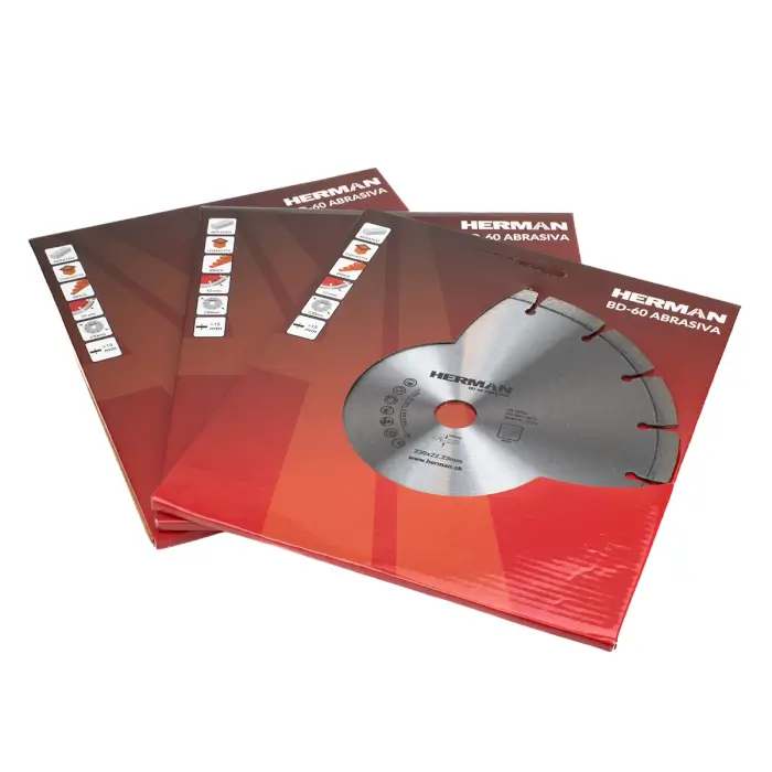 Diamantový kotúč HERMAN BD-60 Abrasiva Na murivo a tehly