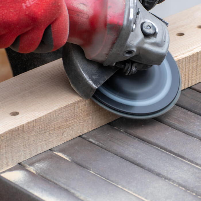 Sada fíbrových kotúčov HERMAN QF-10 Na oceľ