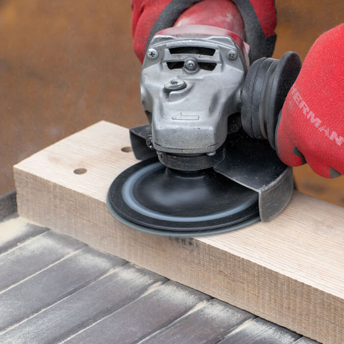 Sada fíbrových kotúčov HERMAN QF-30 Na nerez a legované ocele