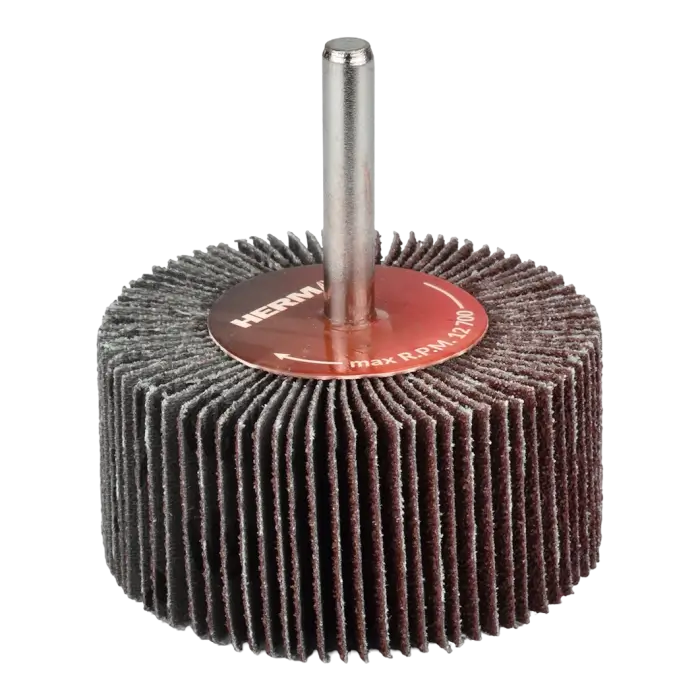 Brúsny kotúč na stopke HERMAN FWS-10/S 80x30x6mm | Corundum | P120