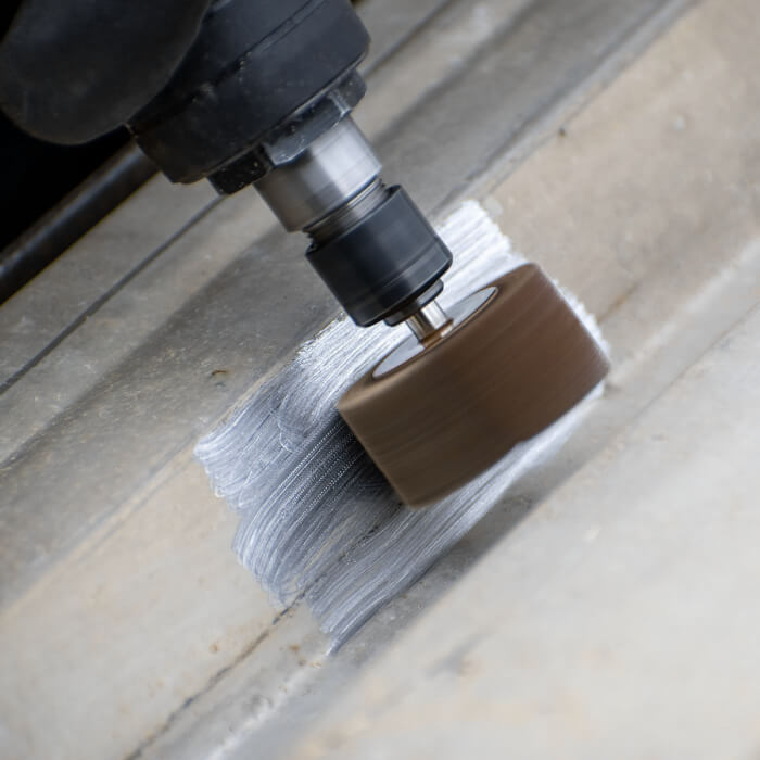 Brúsny kotúč na stopke HERMAN FWS-10/S Brúsivo: corundum