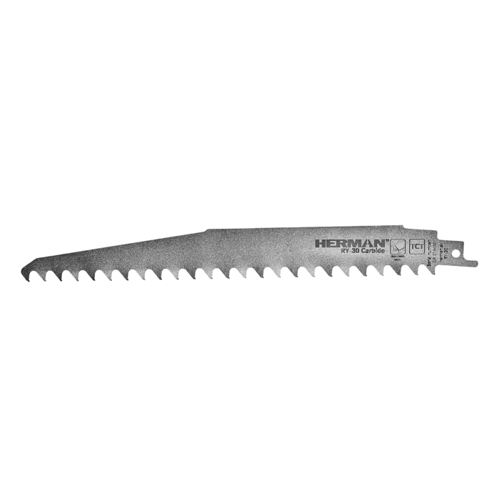 Pílový list HERMAN RY-30 Carbide 230/210x25,4x1,25mm| 3TPI| Pre chvostové píly