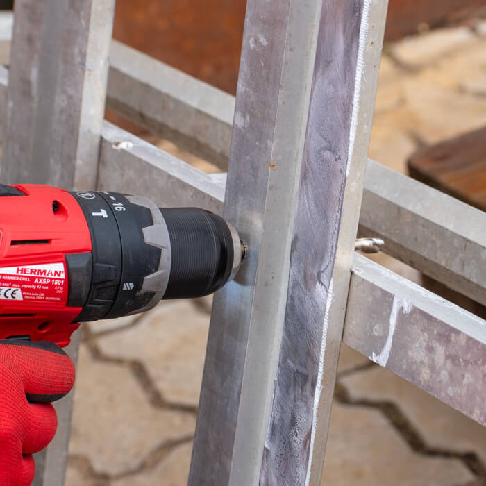 Vrták do kovu DIN 338 HERMAN DM-40 HSS-E Co5% S krížovým výbrusom špičky