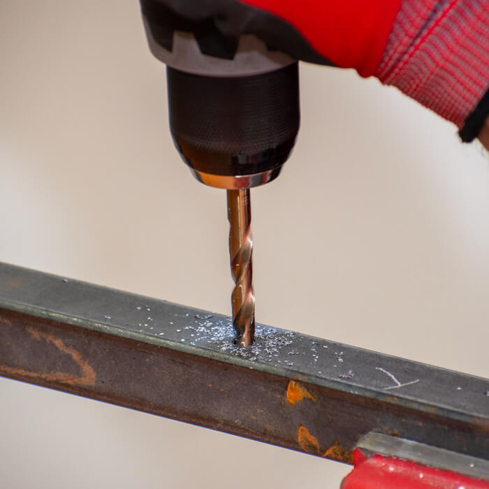 Vrták do kovu DIN 338 HERMAN DM-40 HSS-E Co5% S krížovým výbrusom špičky