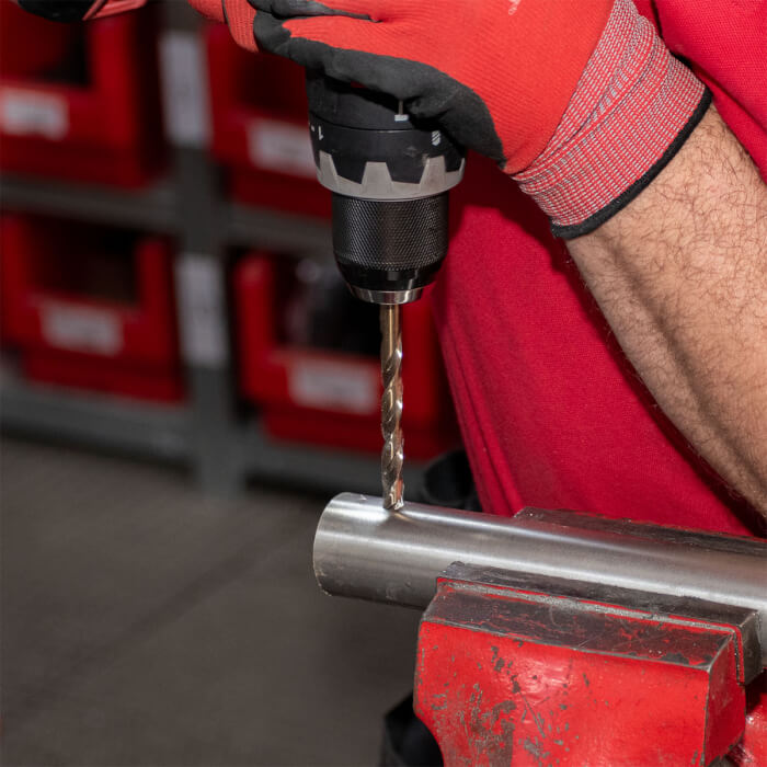 Vrták do kovu DIN 338 HERMAN DM-40 HSS-E Co5% S krížovým výbrusom špičky