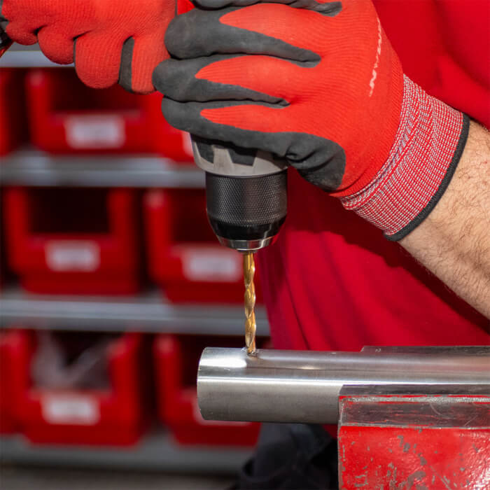 Vrták do kovu HERMAN DM-30 HSS-G TiN Do ocele, liatiny a bronzu