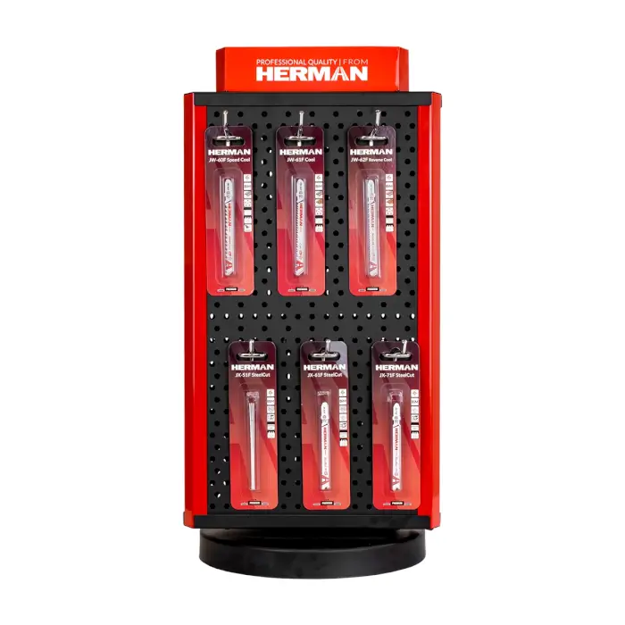 MIX BiM pílových listov pre priamočiaru pílu 10xJW-60F Speed Cool, 10x JW-61F Cool, 10x JX-20F Extensa, 10x JX-51F SteelCut, 10x JX-61F SteelCut, 10x JX-71F SteelCut, 6x QJ-60 Wood & Steel| 66ks