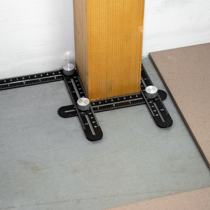 Multifunkčné pravítko HERMAN PT-16 S označovaním miesta na otvory