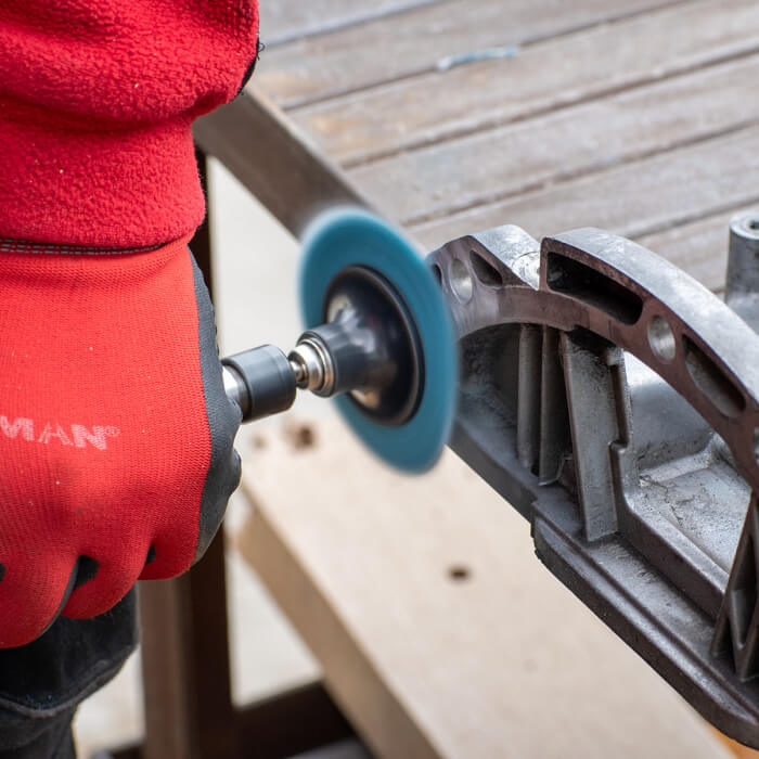 Brúsne rúno Quick Change HERMAN MLW-10/QC-RS Brúsivo: Non Woven