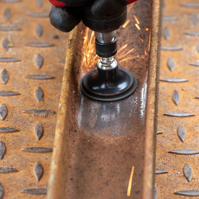 Fíbrový kotúč Quick Change HERMAN MFR-10/QC-RS Brúsivo: zirconia