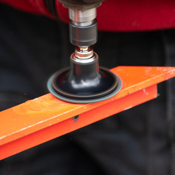 Fíbrový kotúč Quick Change HERMAN MFR-10/QC-RS Brúsivo: zirconia