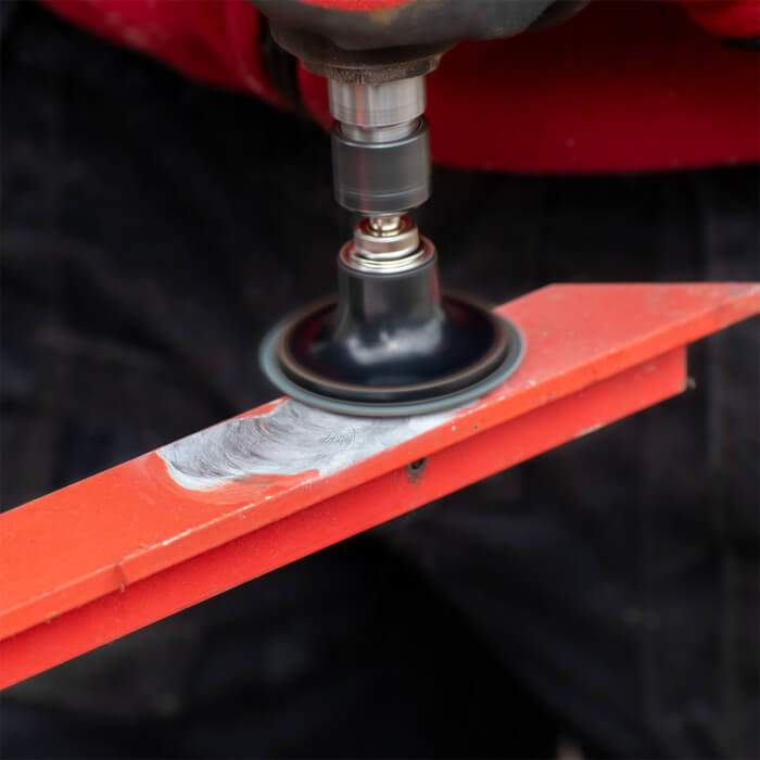 Fíbrový kotúč Quick Change HERMAN MFR-10/QC-RS Brúsivo: zirconia