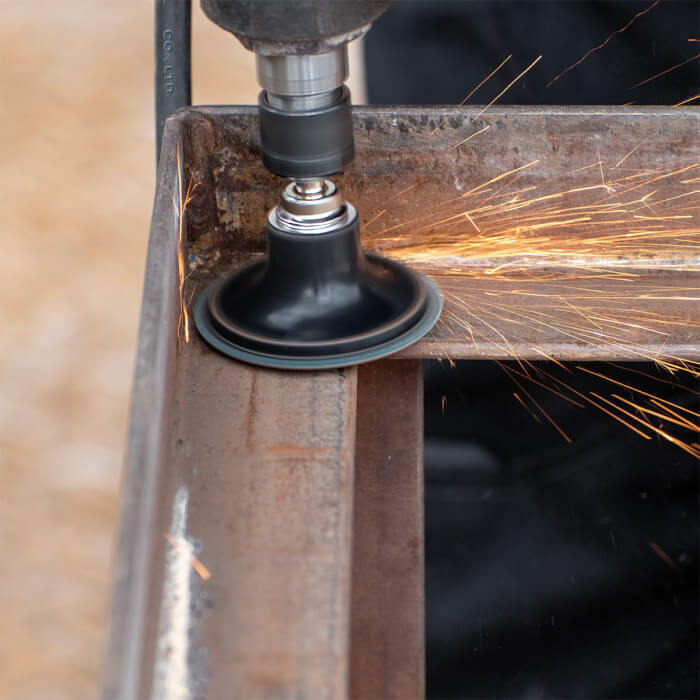 Fíbrový kotúč Quick Change HERMAN MFS-10/QC-RS Brúsivo: corundum