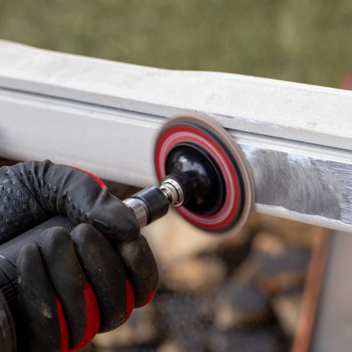 Lamelový kotúč Quick Change HERMAN MLX-10/QC-RS Brúsivo: ceramic