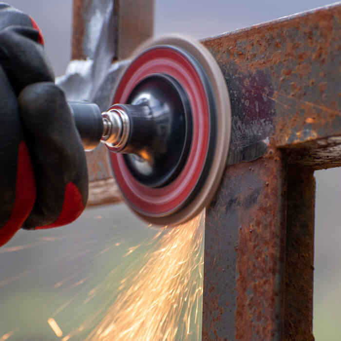 Lamelový kotúč Quick Change HERMAN MLX-10/QC-RS Brúsivo: ceramic