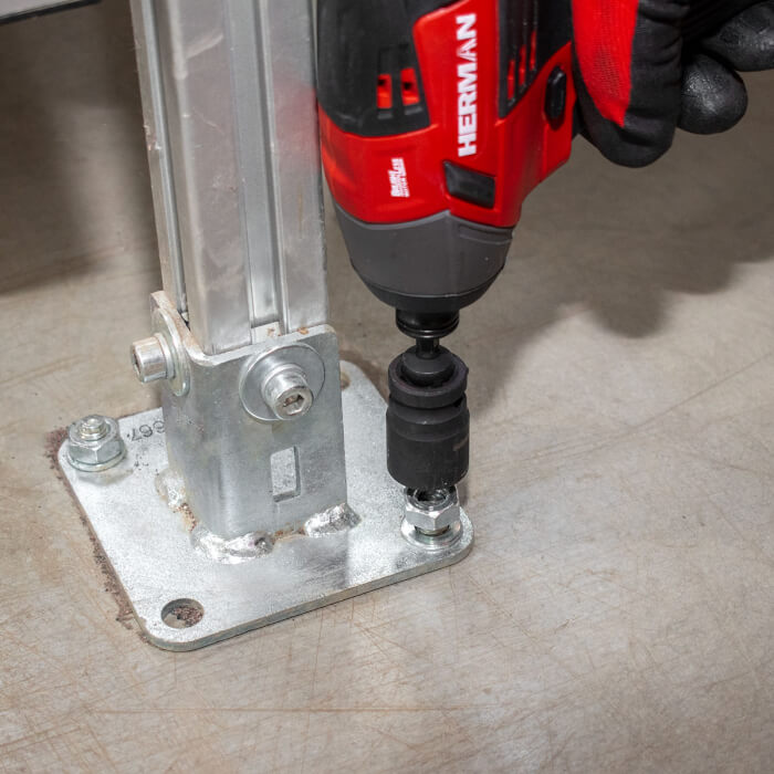 Redukčný adaptér Impact HERMAN SW-80 1/4" na 1/2"