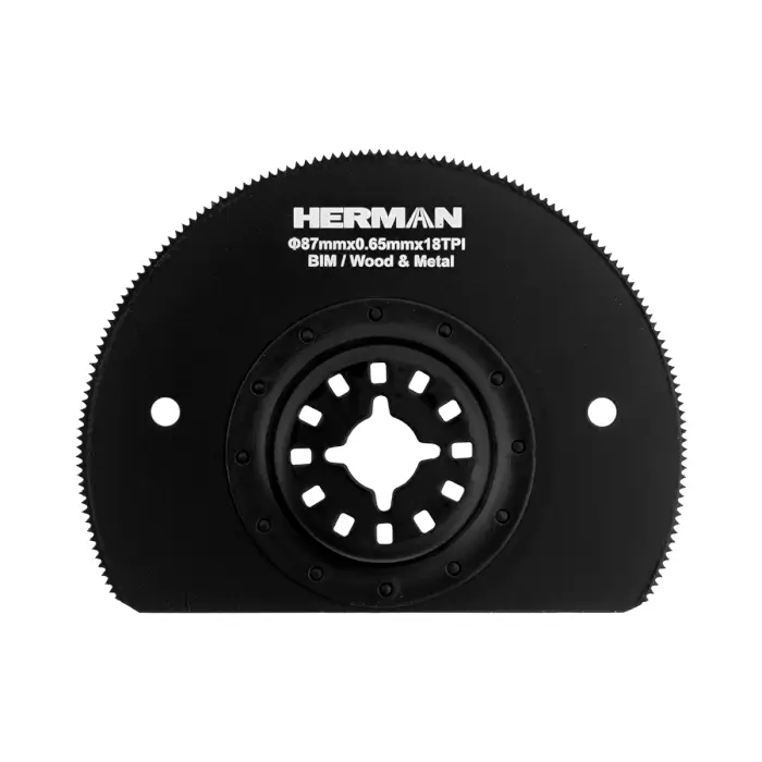 Pílový list pre oscilačné náradie HERMAN MW-06 87x0,65/18TPI