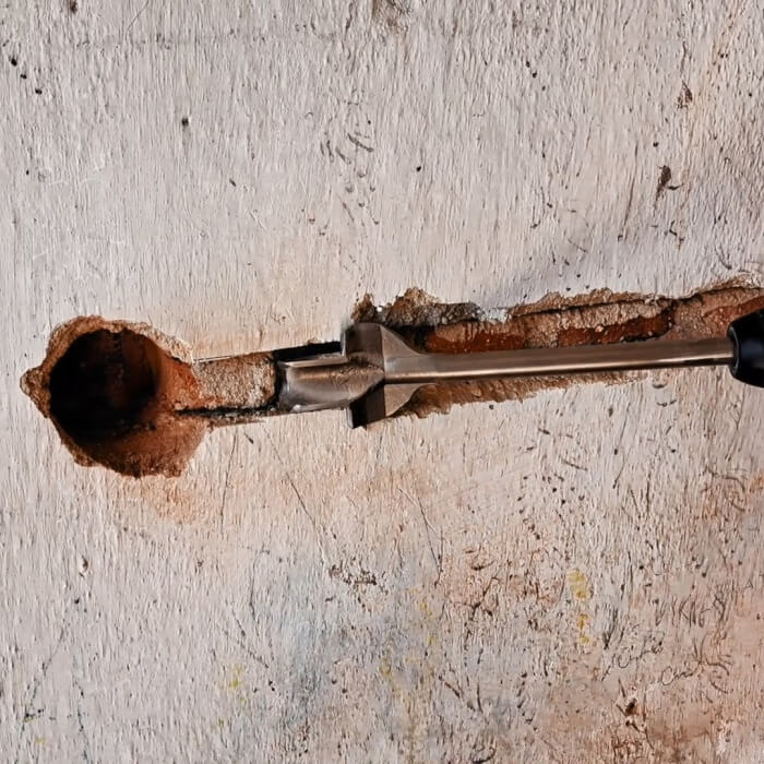 Sekáč SDS-plus HERMAN MH-23 Winged Vydutý s krídelkami, na žlaby