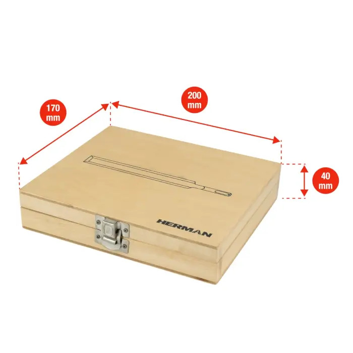 Sada dlát SDS-plus HERMAN QMH-21 Wood 5ks dlát v sade
