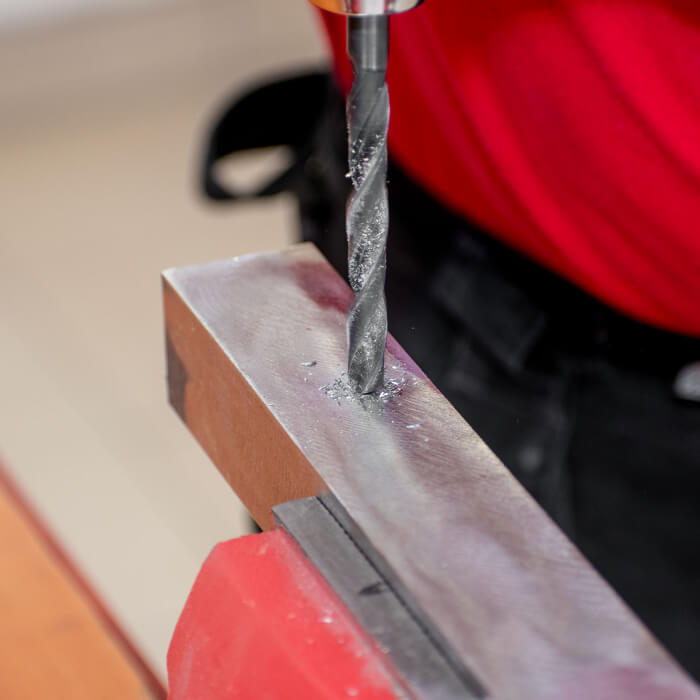 Sada vrtákov do kovu DIN 338 HERMAN QDM-13 HSS-R 130 ks vrtákov v kufríku