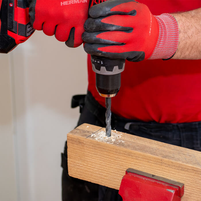 Sada vrtákov do kovu DIN 338 HERMAN QDM-19 HSS-R 6 ks vrtákov v sade