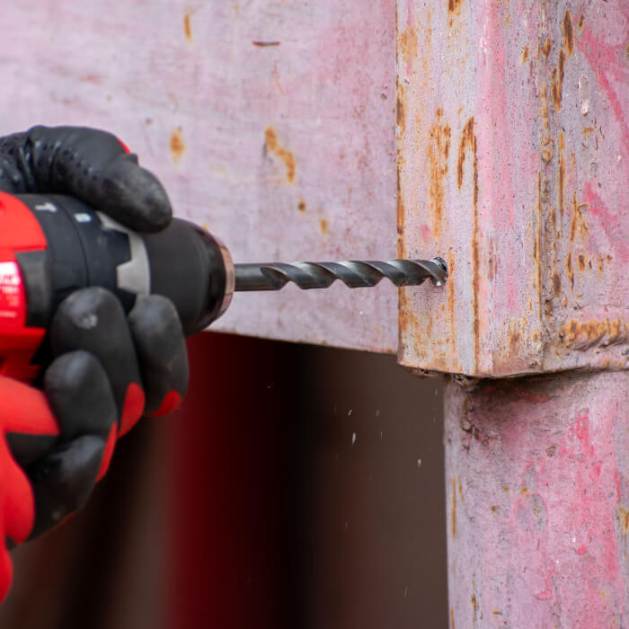 Sada vrtákov do kovu DIN 338 HERMAN QDM-19 HSS-R 6 ks vrtákov v sade