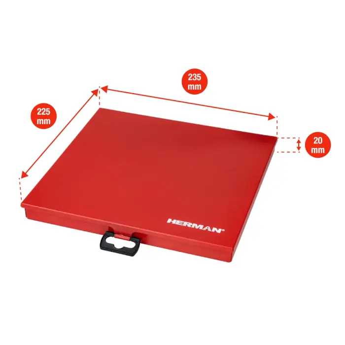 Sada vrtákov do kovu DIN 338 HERMAN QDM-23 HSS-G 130 ks vrtákov v kufríku