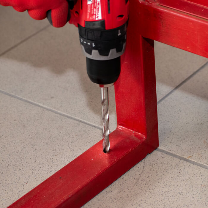 Sada vrtákov do kovu DIN 338 HERMAN QDM-25 HSS-G 130 ks vrtákov v kufríku