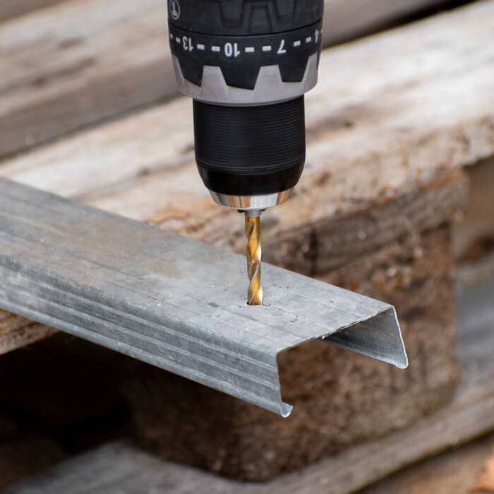 Sada vrtákov do kovu HERMAN QDM-30 HSS-G TiN 5ks vrtákov v sade