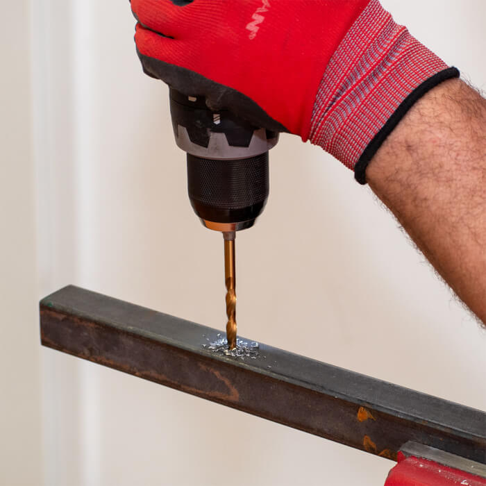 Sada vrtákov do kovu HERMAN QDM-30 HSS-G TiN 5ks vrtákov v sade