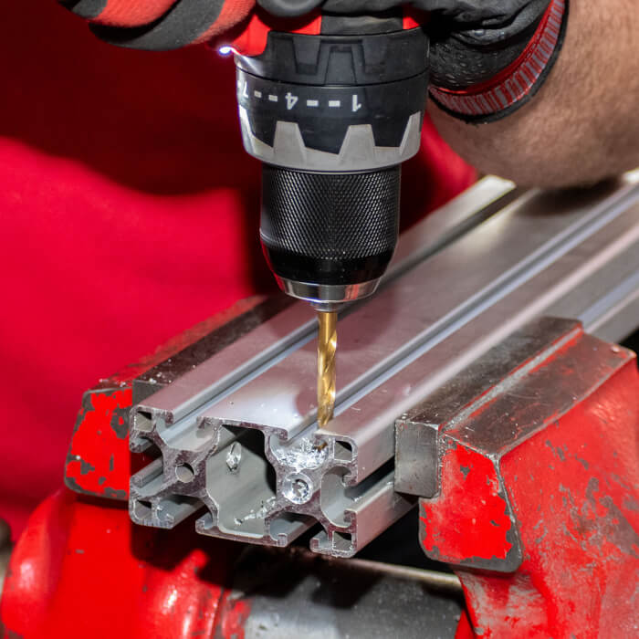 Sada vrtákov do kovu HERMAN QDM-30 HSS-G TiN 5ks vrtákov v sade