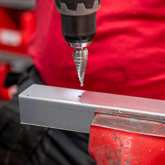 Stupňovitý vrták HERMAN DM-60 HSS Pre tenkostenné materiály