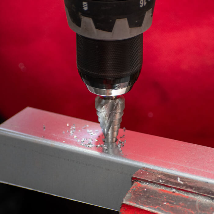 Sada stupňovitých vrtákov HERMAN QDM-60 HSS 3 ks vrtákov v sade