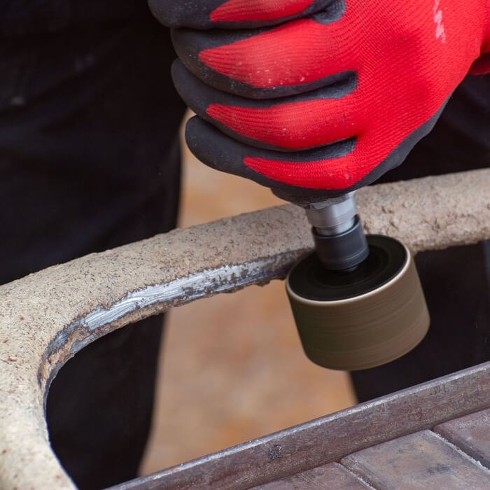 Sada nástrojov HERMAN QGX-13 Pre priamu brúsku