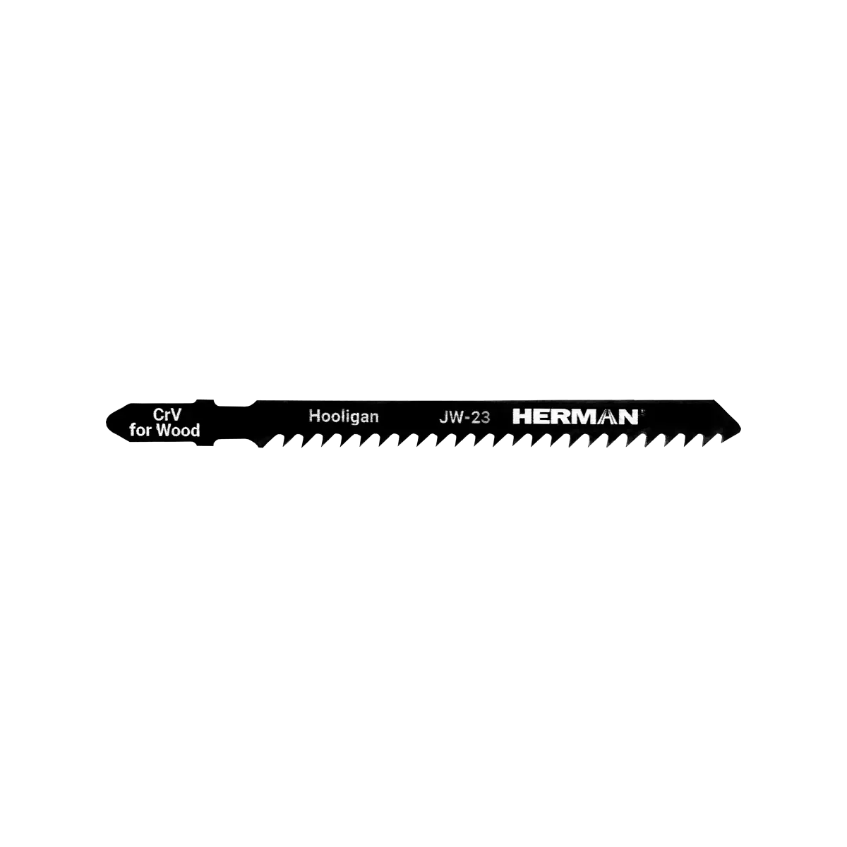 Pílový list pre priamočiare píly HERMAN JW-23 Hooligan Mäkké drevo 4-50mm