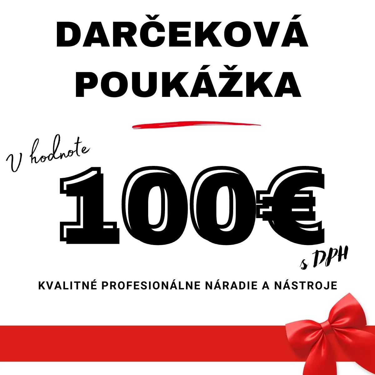 Darčeková poukážka JU v hodnote 100€ 80010106