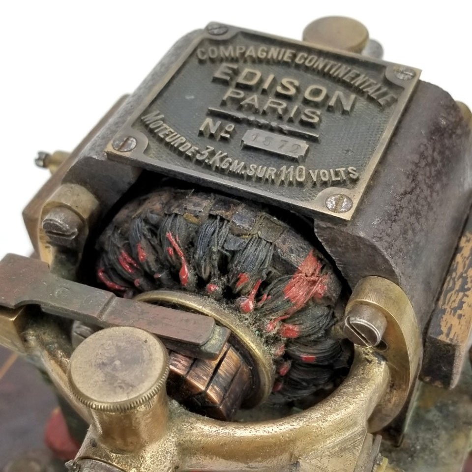 Obr. 2. Motor s medenými kefami